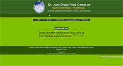 Desktop Screenshot of gastroenterologosecuador.com